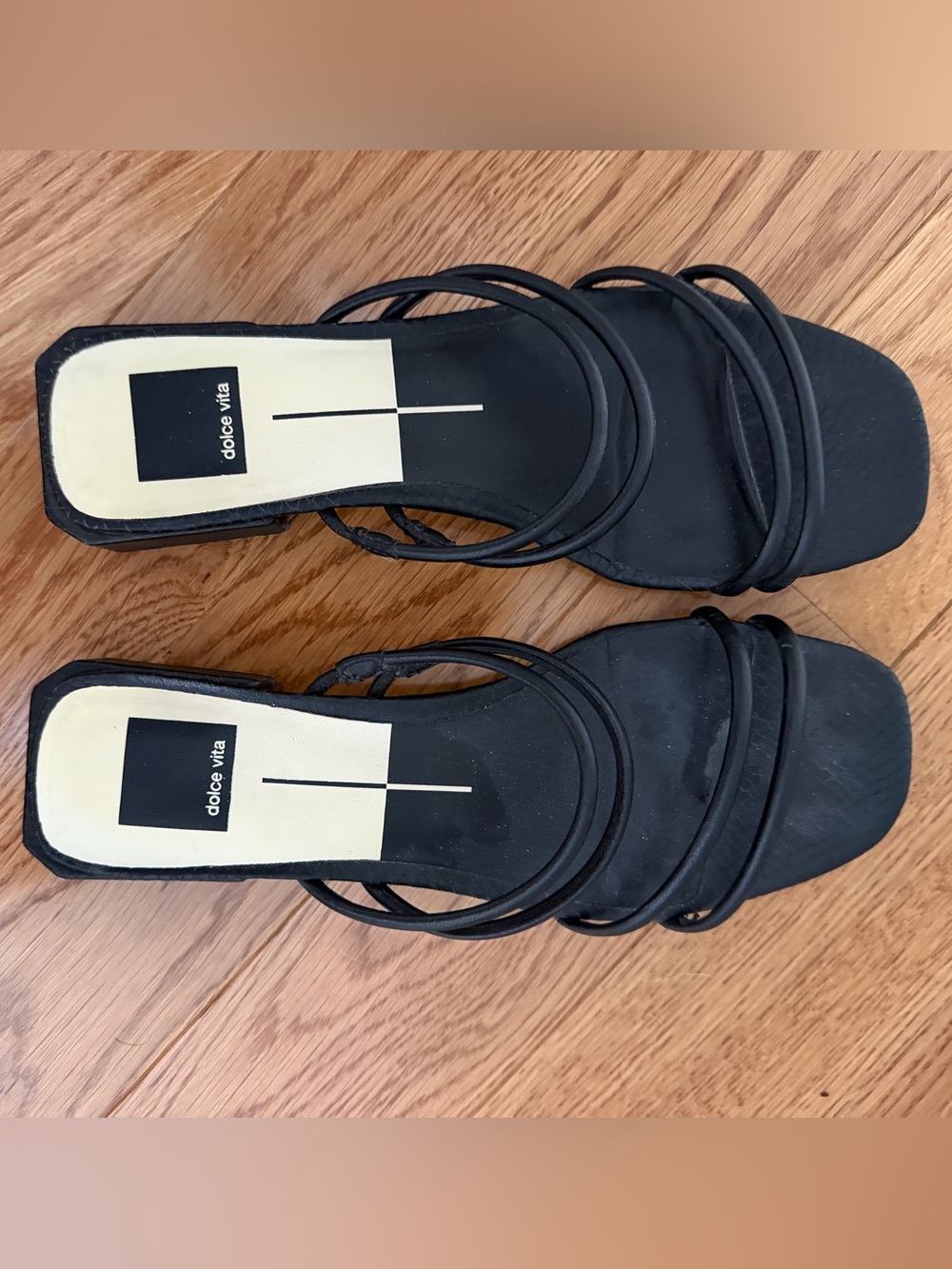 Dolce Vita Black Sandals